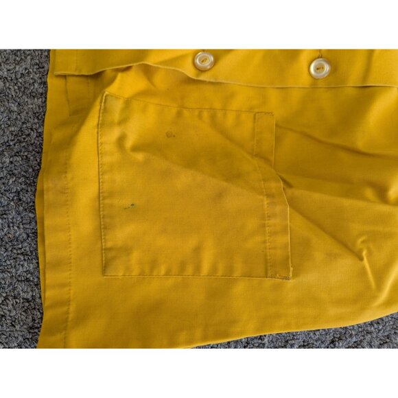 FTD Flower Work Jacket Size S Small Yellow Patch Womens - Picture 2 of 6